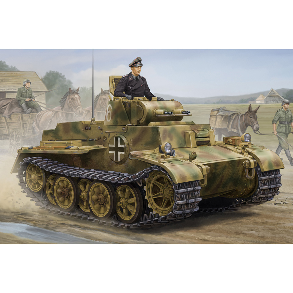 Tank HOBBY BOSS 83805 German Pz.Kpfw.I Ausf.F (Vk18.01) Late