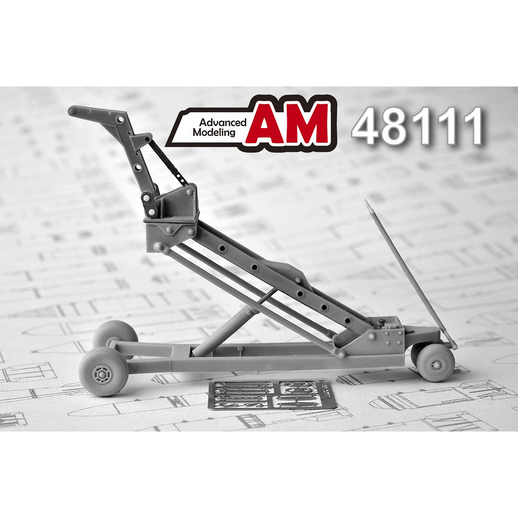 AMC48111 Advanced Modeling 1/48 Crane Trolley with Hydraulic Lift