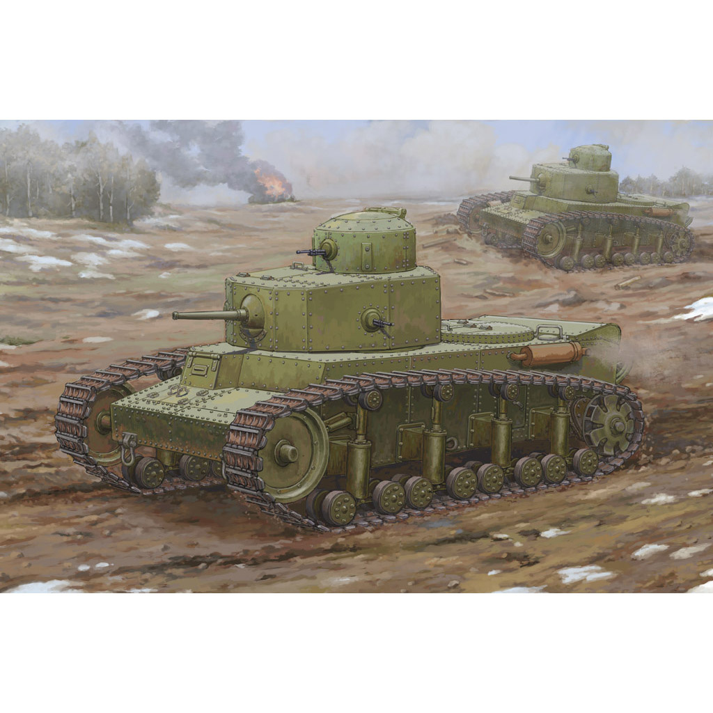 83887 HobbyBoss 1/35 Soviet T-12 Medium Tank