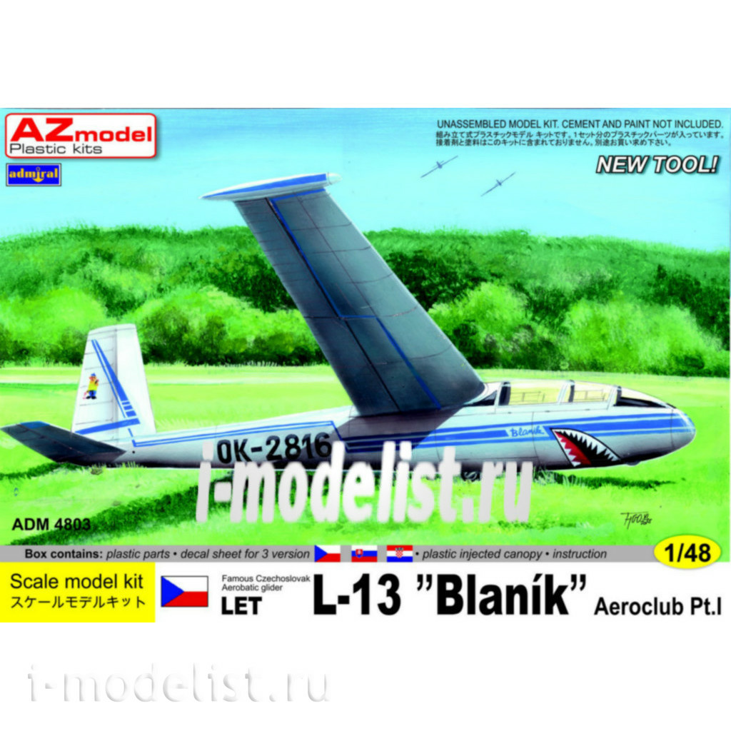 ADM4803 AZ Model 1/48 Let L-13 