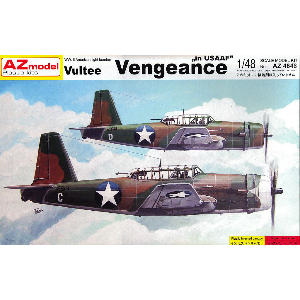 AZ4848 AZMODEL 1/48 Vultee Vengeance USAAF