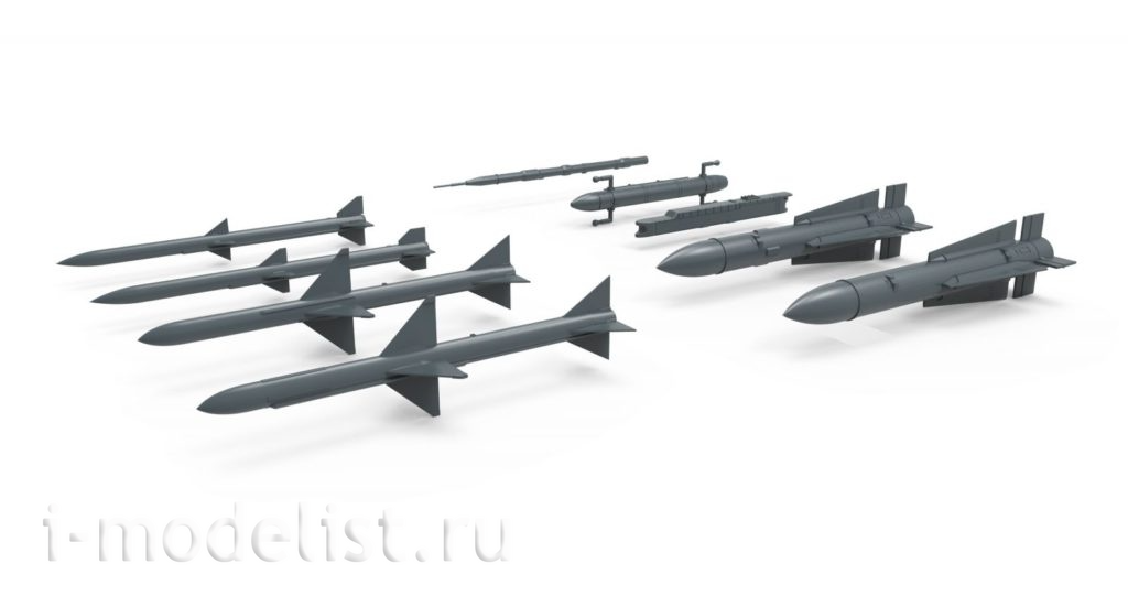 SPS-044 Meng 1/48 U.S. LONG/MEDIUM-RANGE AIR-TO-AIR MISSILES