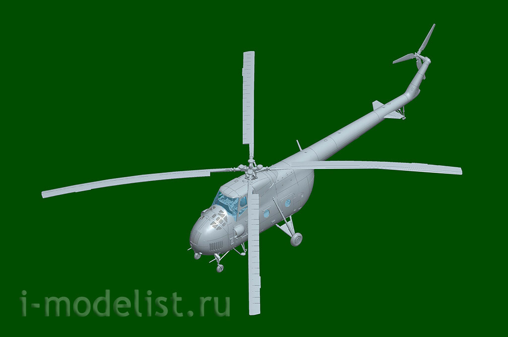 05816 I-Modeler Glue Liquid Plus Gift Trumpeter 1/48 Helicopter Mi-4 Hound