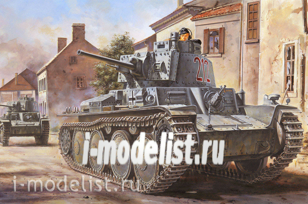 80138 HobbyBoss 1/35 German Pz.Kpfw. / Pz.BfWg 38(t) Ausf. B :: Plastic ...