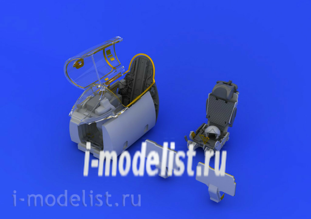 648111 the 1/48 Eduard Kit of MiG-21PFM interior