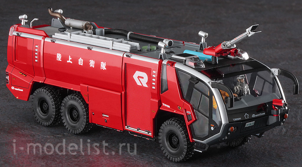 54005 Hasegawa 1/72 Rosenbauer Panther 6x6 Airfield Fire Truck