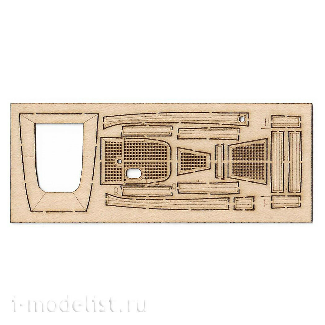 S004 Zebrano 1/200 34-футовый паровой торпедный катер тип А, 1904 г. (3D + деревянные детали + фfromfromравление)