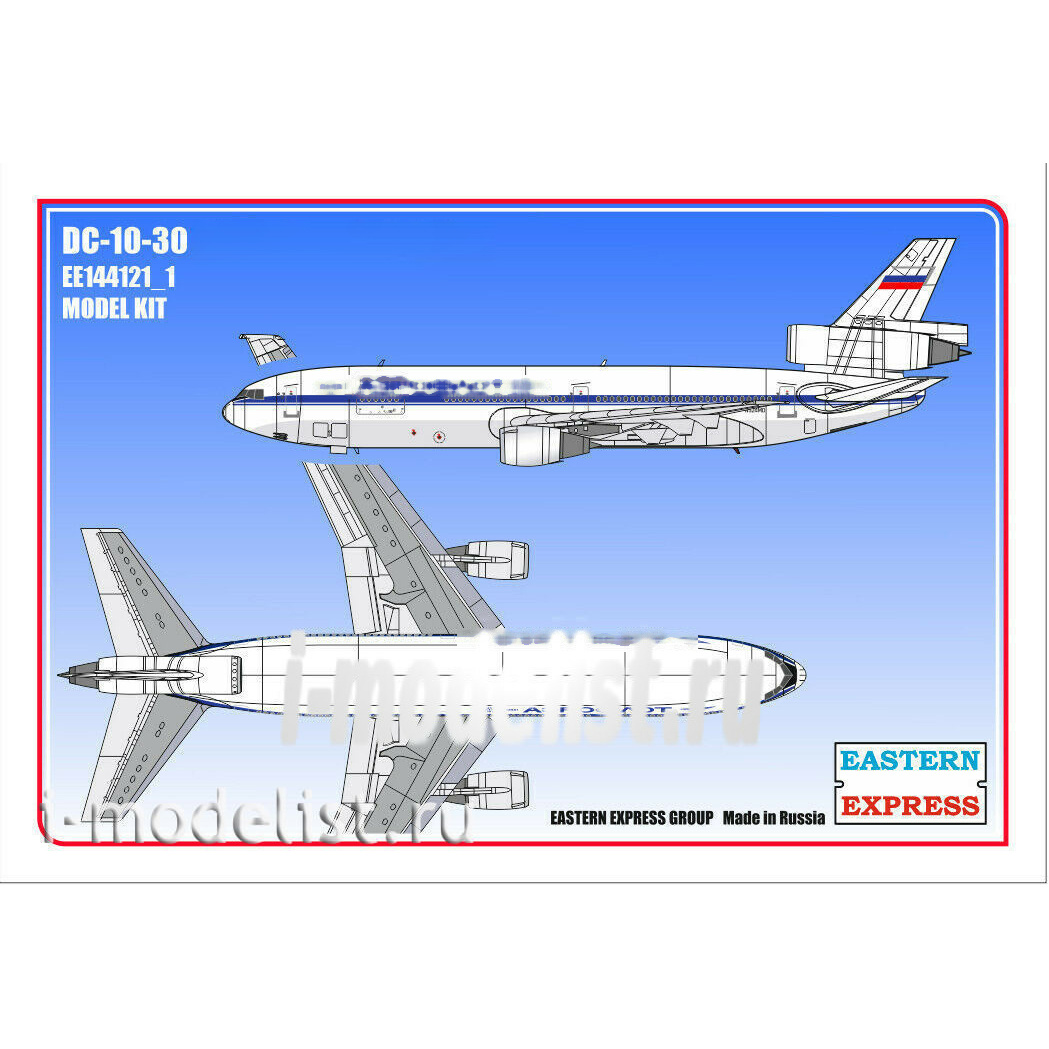 144121-1 Eastern Express 1/144 scales Airliner DC-10-30 A-flot