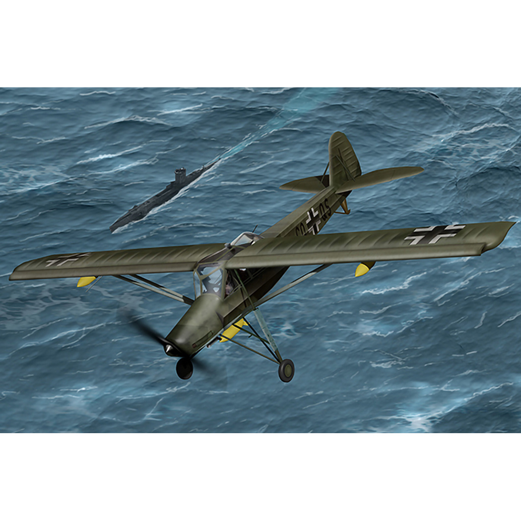 80184 HobbyBoss 1/35 Notмецкий самолёт Fieseler Fi-156U