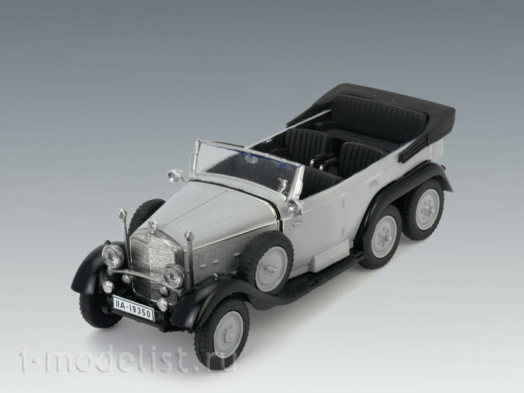 72471 ICM 1/72 German car G4 (made in 1935), II MV (Assembly without glue)											