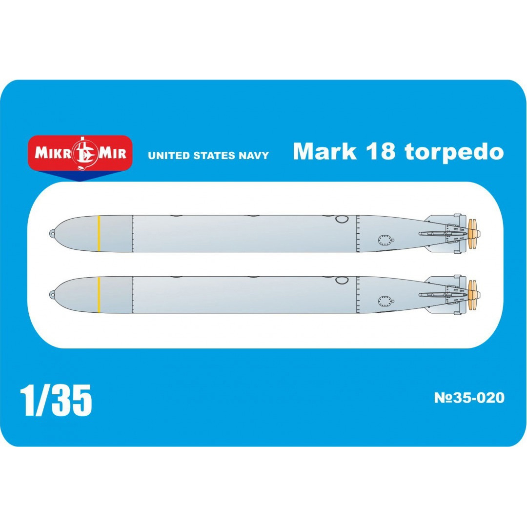 35-020 MicroMir 1/35 UNITED STATES NAVY Mark 18 torpedo