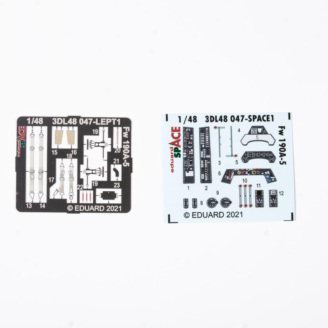 3DL48047 Eduard 1/48 3D Decal for Fw 190A-5 SPACE