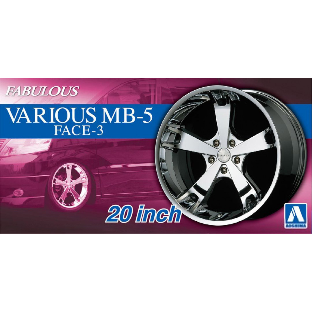 05425 Aoshima 1/24 Fabulous Various MB-5 Face-3 20inch