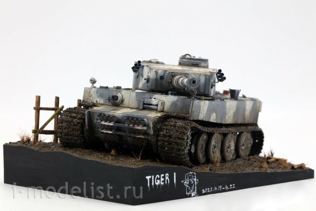 BT-014 Border Model 1/35 Tiger I Tank Initial Production