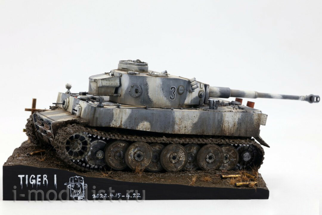 BT-014 Border Model 1/35 Tiger I Tank Initial Production