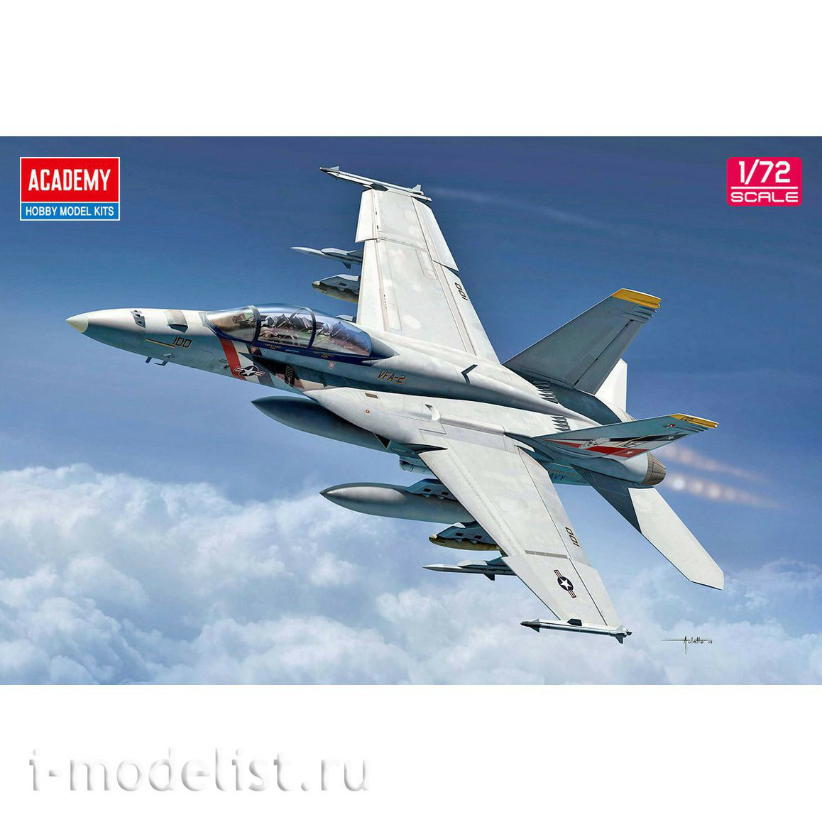 12567 Academy 1/72 Aircraft F/A-18F 