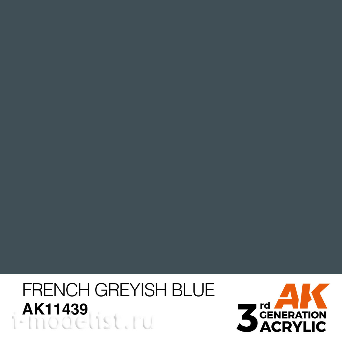 AK11439 AK Interactive Acrylic paint FRENCH GREYISH BLUE – FIGURES (French grey-blue) 17 ml