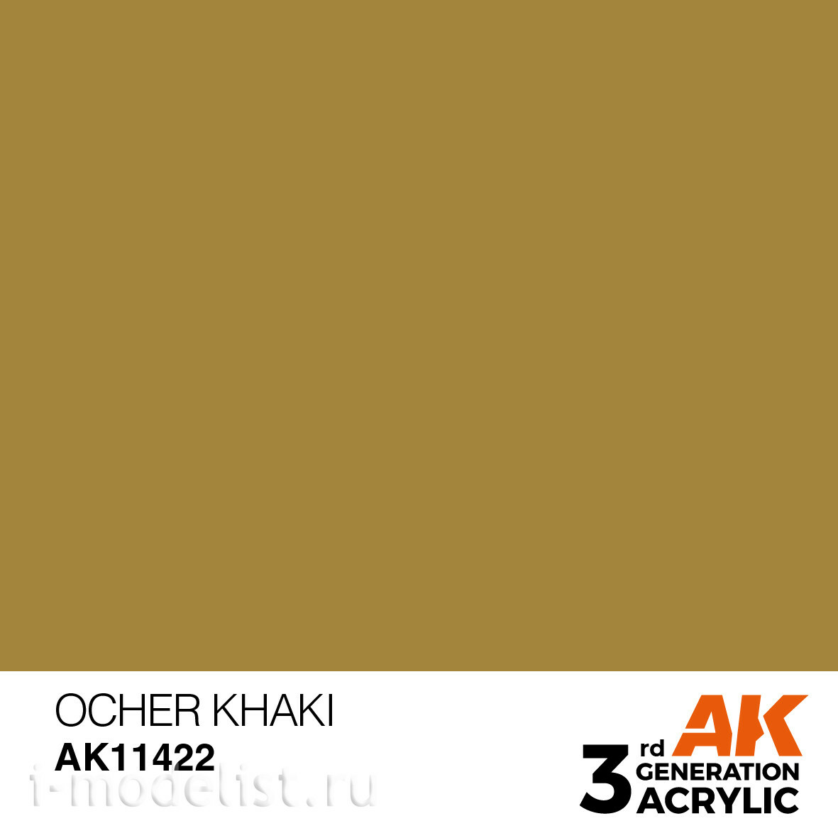 AK11422 AK Interactive Acrylic paint OCHER KHAKI – FIGURES (ochre khaki) 17 ml
