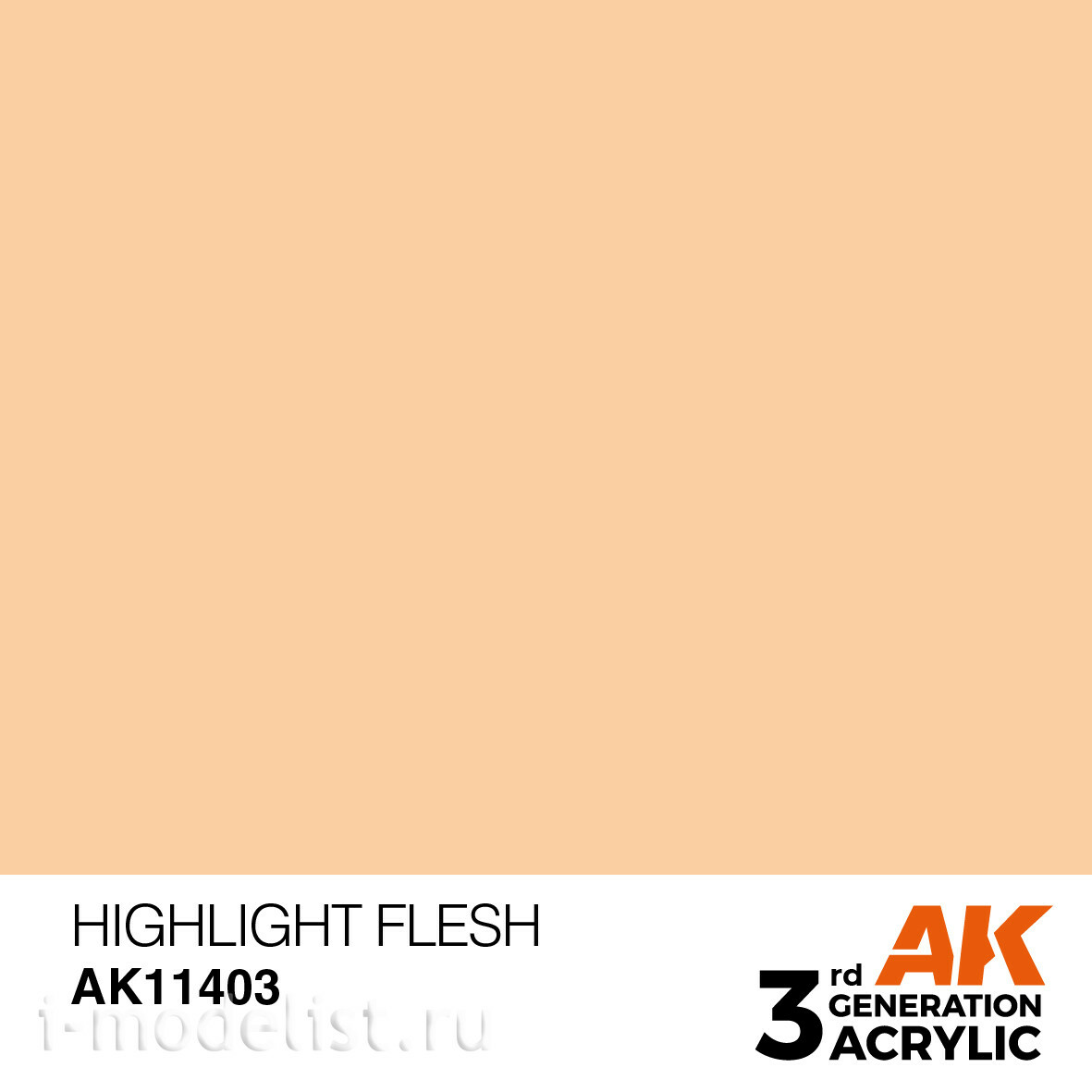AK11403 AK Interactive Acrylic paint HIGHLIGHT FLESH – FIGURES (bright nude) 17 ml
