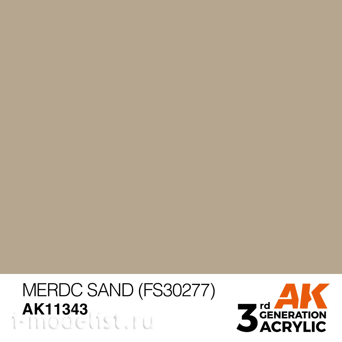 AK11343 AK Interactive Acrylic paint MERDC SAND (sand) 17 ml