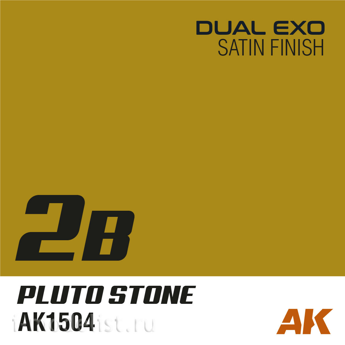 AK1544 AK Interactive Paint Set Dual Exo - 2A Sunny Yellow & 2B Pluto Stone