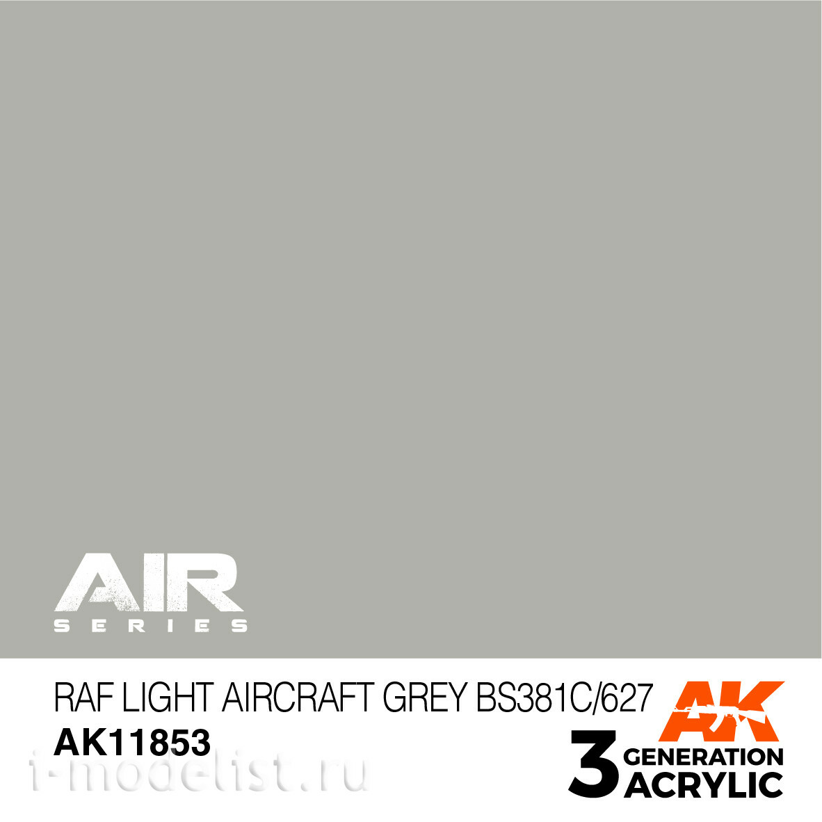 AK11853 AK Interactive Acrylic paint RAF LIGHT AIRCRAFT GREY BS381C/627