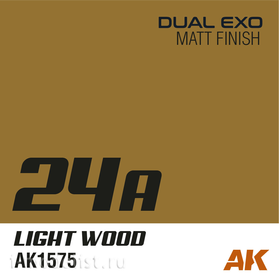 AK1575 AK Interactive Paint Dual Exo Scenery 24A - Light wood, 60 ml