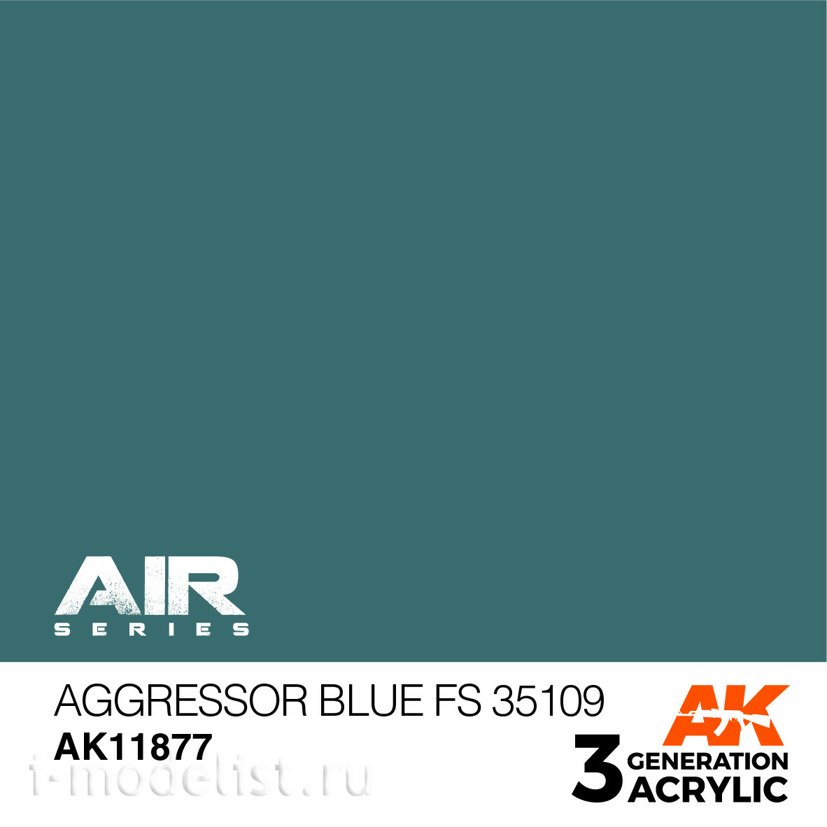 AK11877 AK Interactive Acrylic paint AGGRESSOR BLUE FS 35109