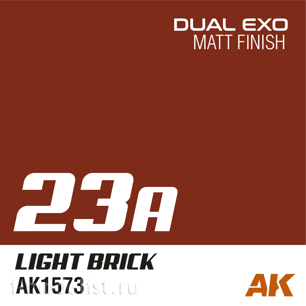 AK1573 AK Interactive Paint Dual Exo Scenery 23A - Light brick, 60 ml