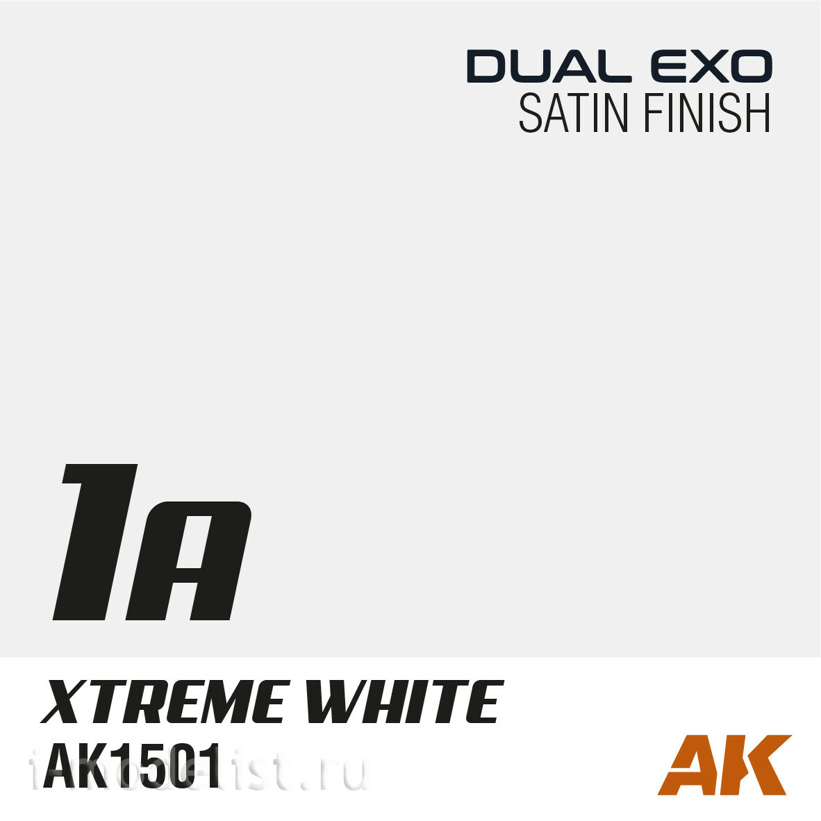 AK1501 AK Interactive Paint Dual Exo 1A – Extreme white, 60 ml