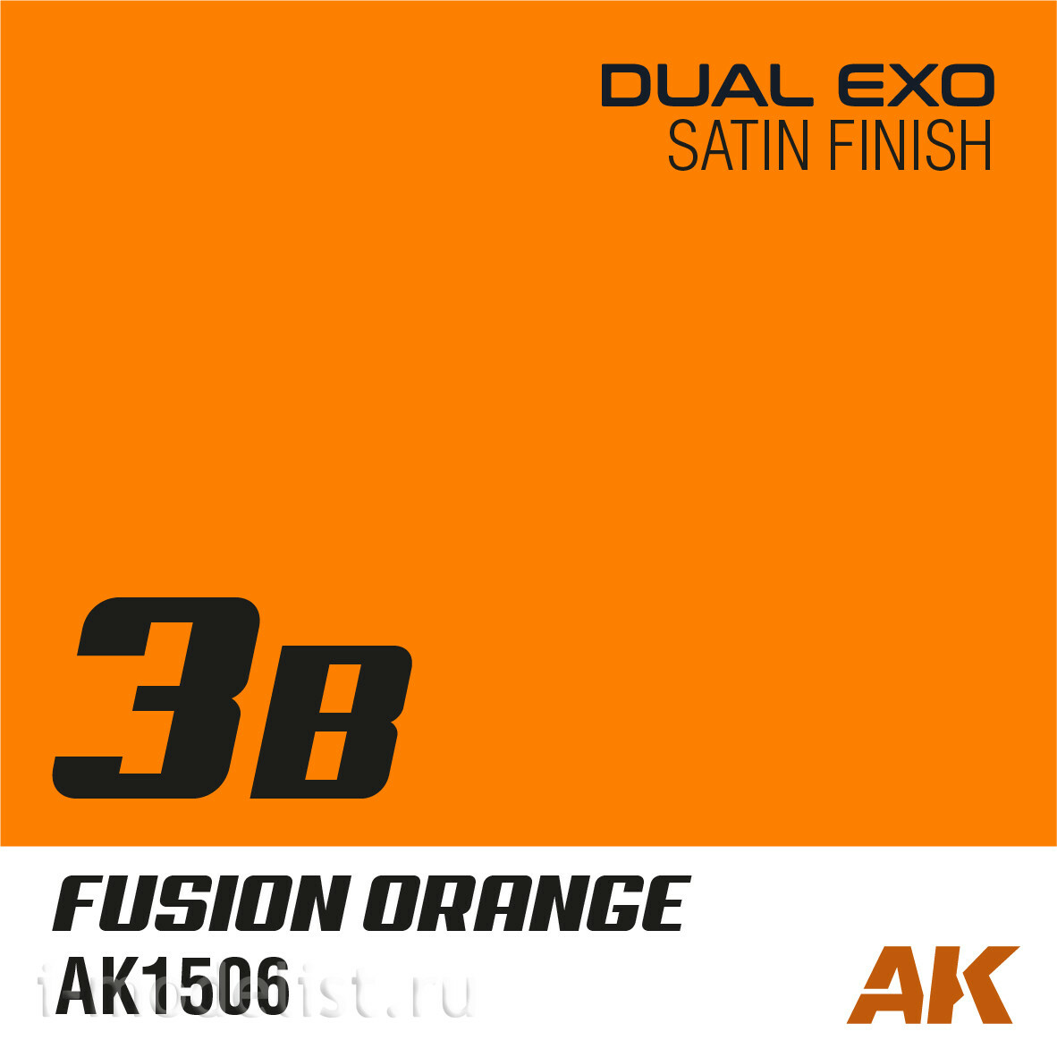 AK1545 AK Interactive Paint Set Dual Exo - 3A Powerful Yellow & 3B Fusion Orange