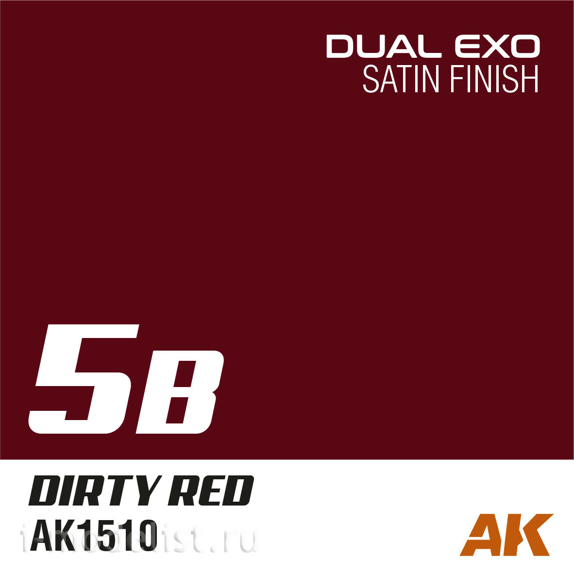AK1547 AK Interactive Paint Set Dual Exo - 5A Red Supernova & 5B Dirty Red