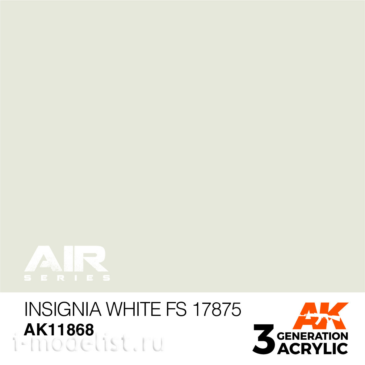 AK11868 AK Interactive Acrylic paint INSIGNIA WHITE FS 17875