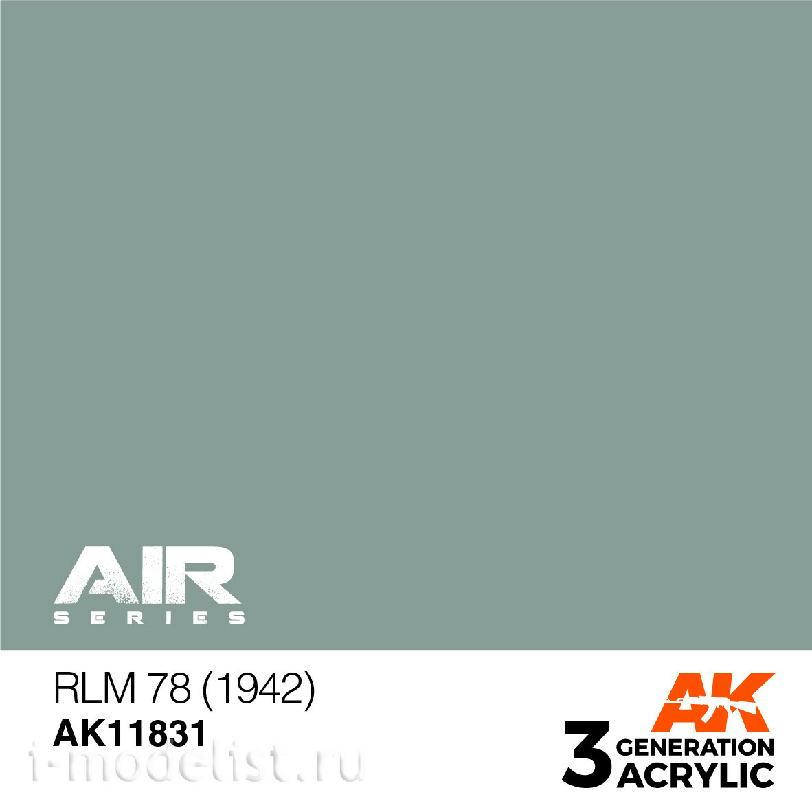 AK11831 AK Interactive Acrylic paint RLM 78 (1942)