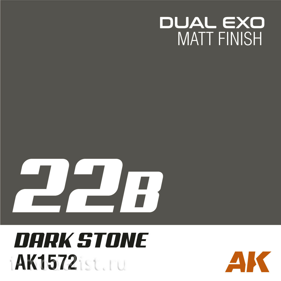 AK1581 AK Interactive Paint Set Dual Exo - 22A Light Stone & 22B Dark Stone