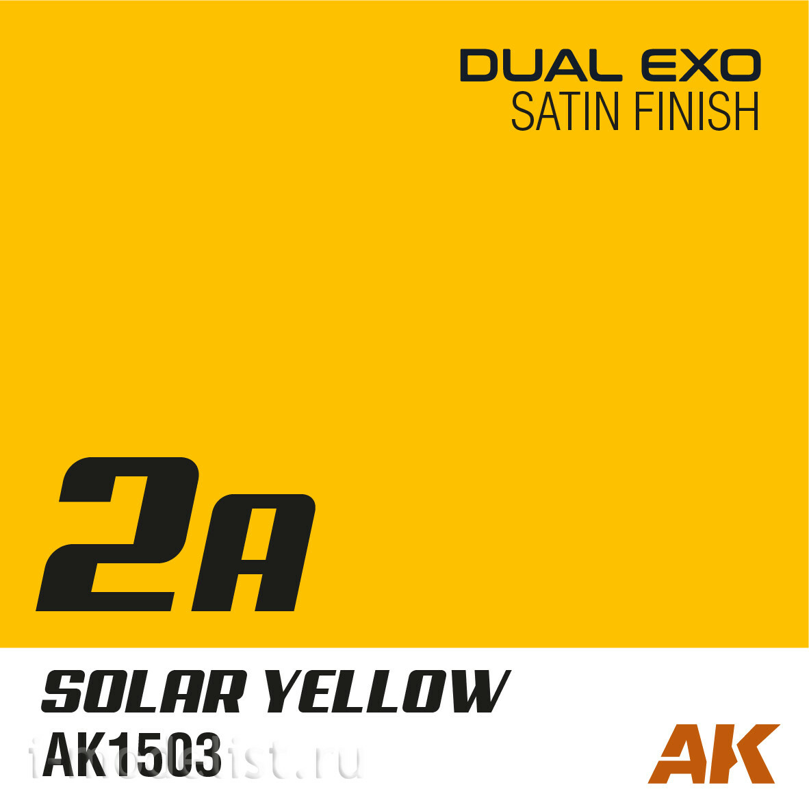 AK1544 AK Interactive Paint Set Dual Exo - 2A Sunny Yellow & 2B Pluto Stone