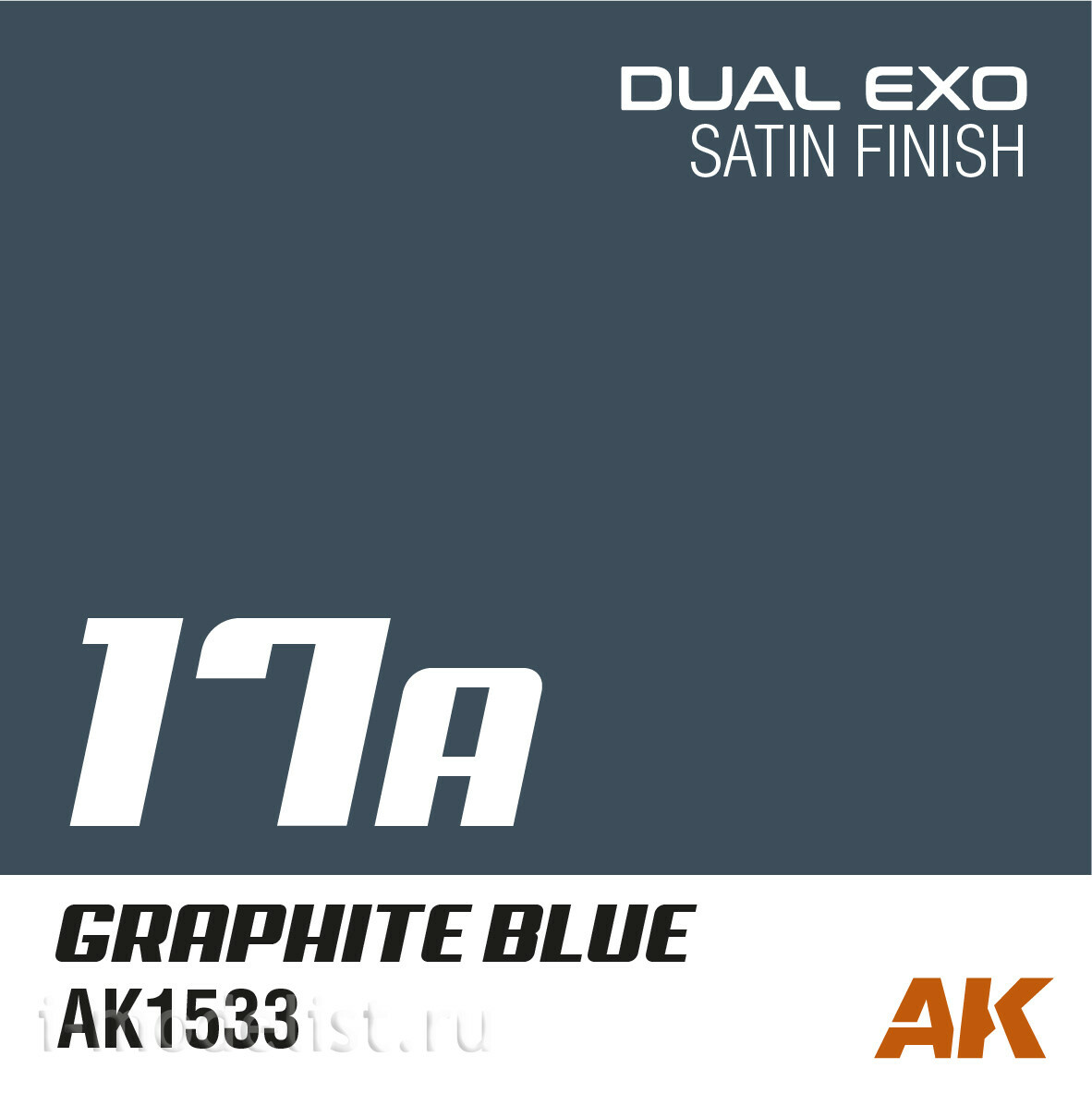 AK1533 AK Interactive Paint Dual Exo 17A - Graphite blue, 60 ml
