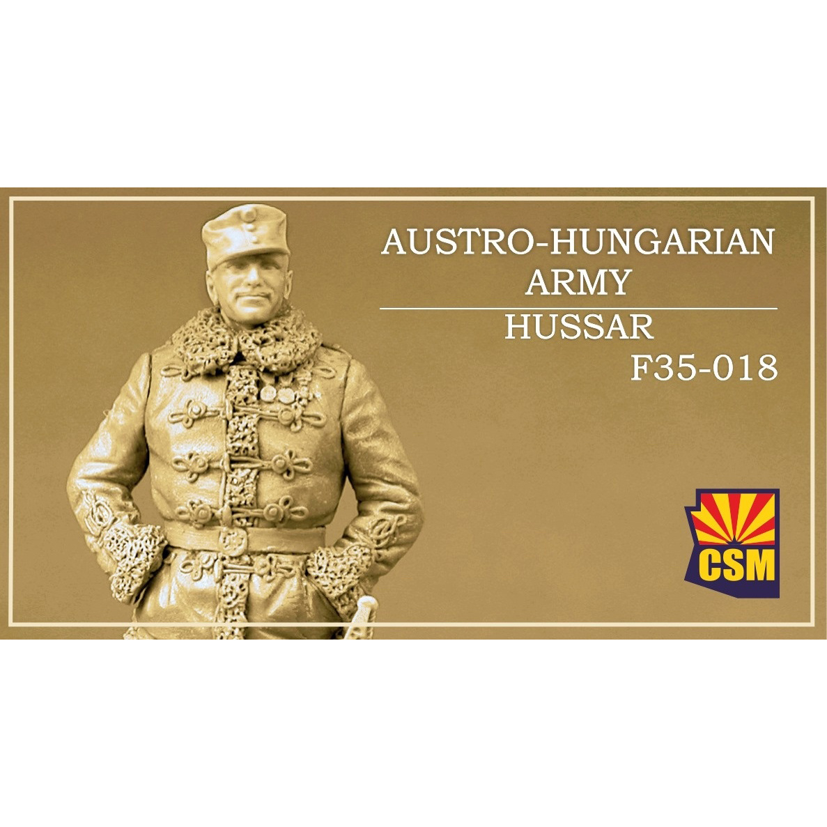 F35-018 Copper State Models 1/35 Гусар австро-венгерской армии