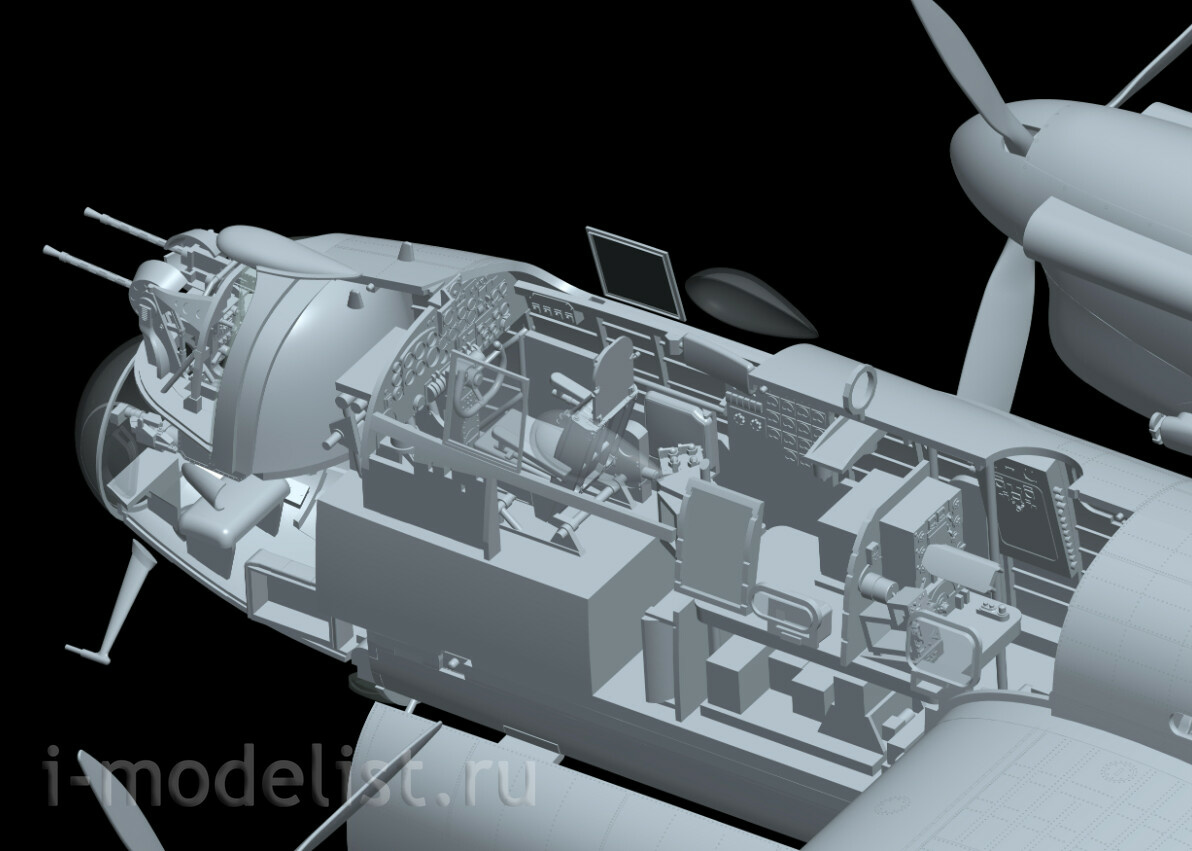 01E012 HK Models 1/32 Avro Lancaster B Mk.I Limited Edition Merit Exclusive Bomber