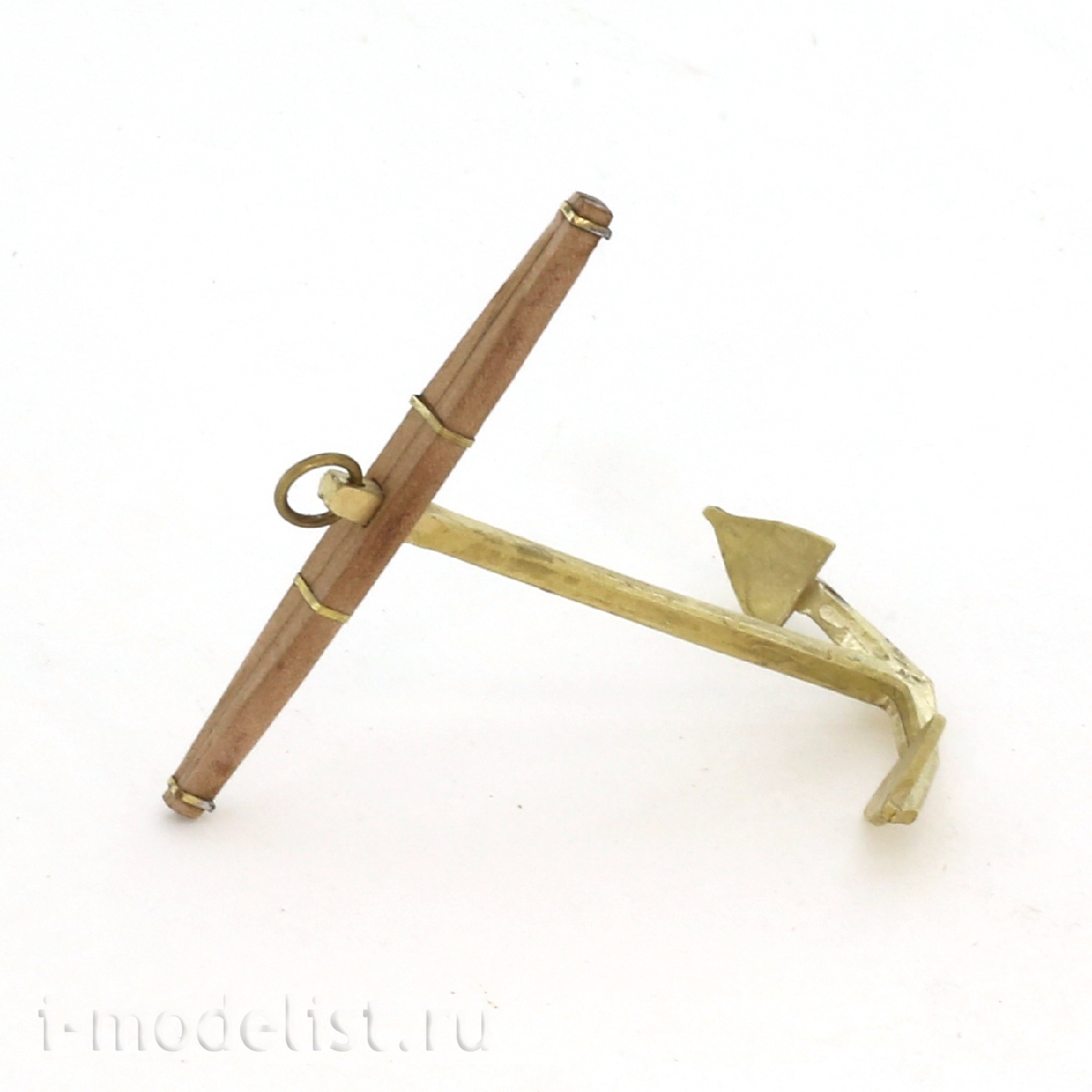 EV350030 Squadron 1/350 Admiralty anchor 60 mm with wooden rod (2 pcs.)