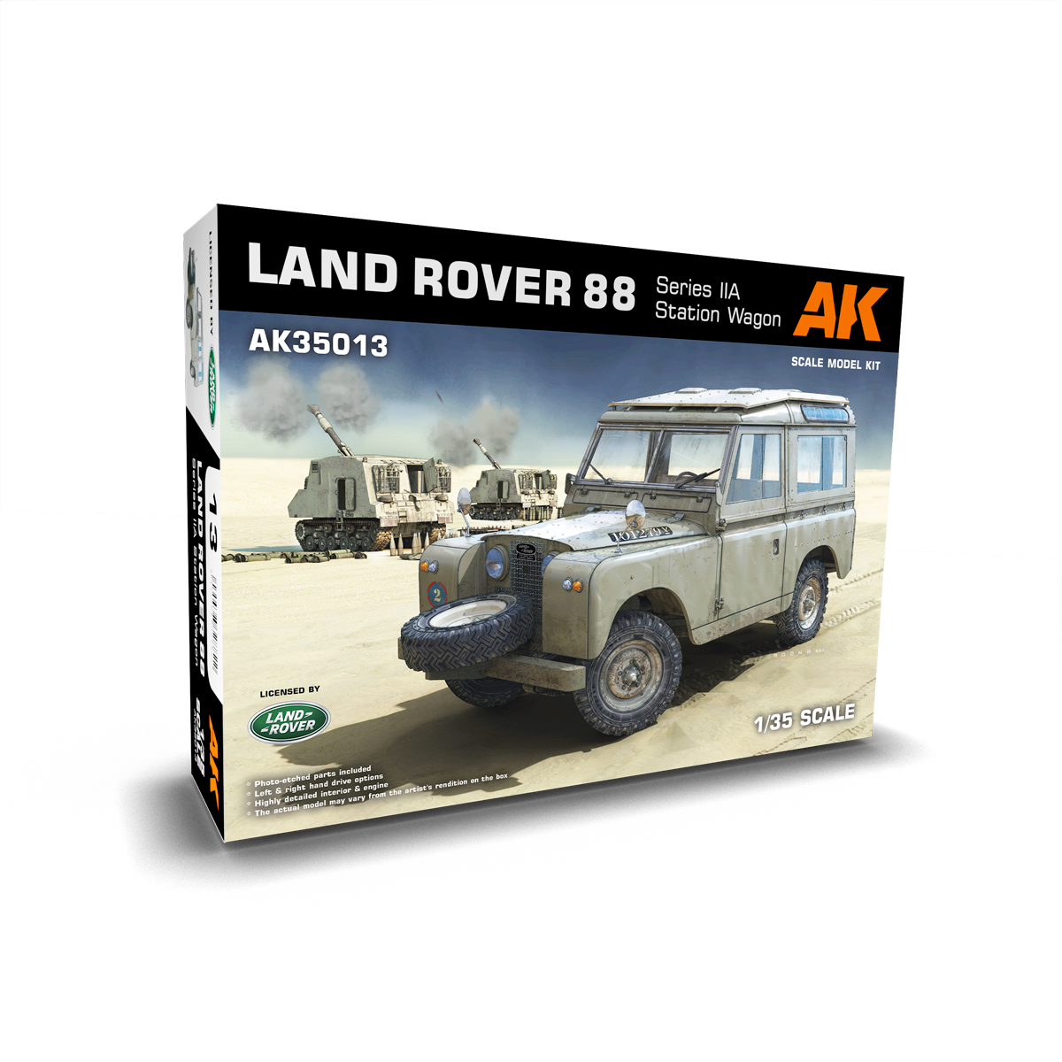 AK35013 AK Interactive 1/35 SUV Land Rover 88 Series IIA Station Wagon
