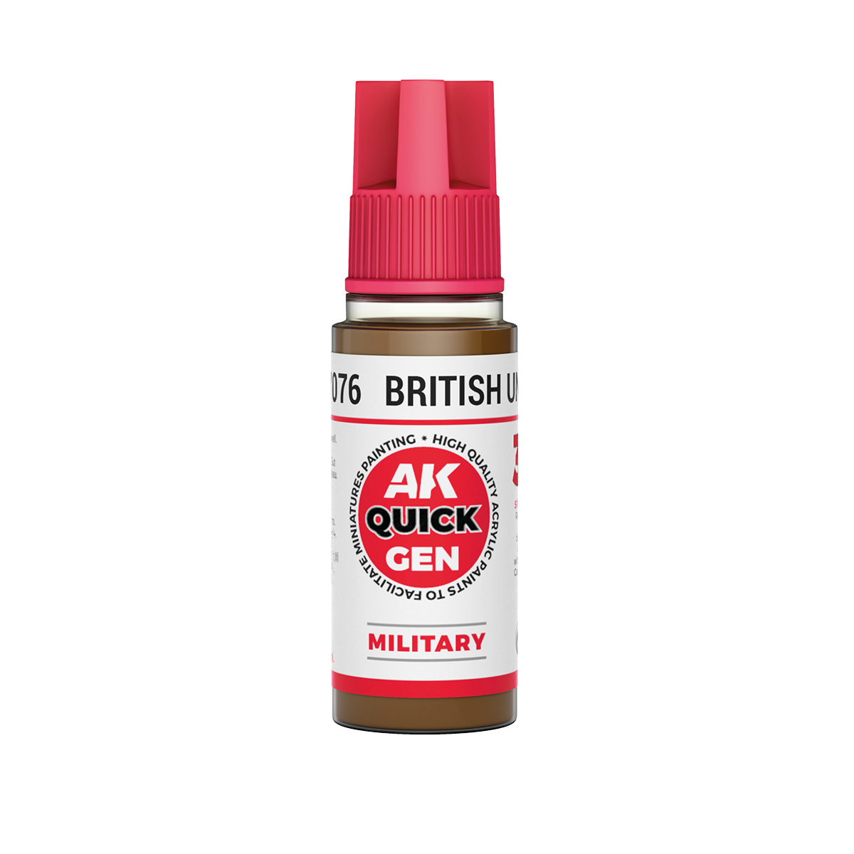 AK17076 AK Interactive Краска акриловая QUICK GEN - Британская униформа / BRITISH UNIFORM