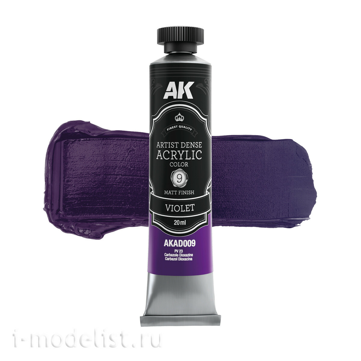AKAD107 AK Interactive Набор красок красных цветов – хуtoжественный плfromный акрил / Red Color Set – Artistic Dense Acrylic Color