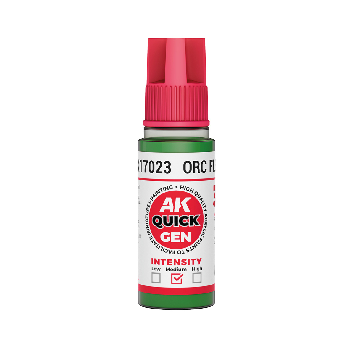 AK17023 AK Interactive Краска акриловая QUICK GEN - Плfromь орка / ORC FLESH