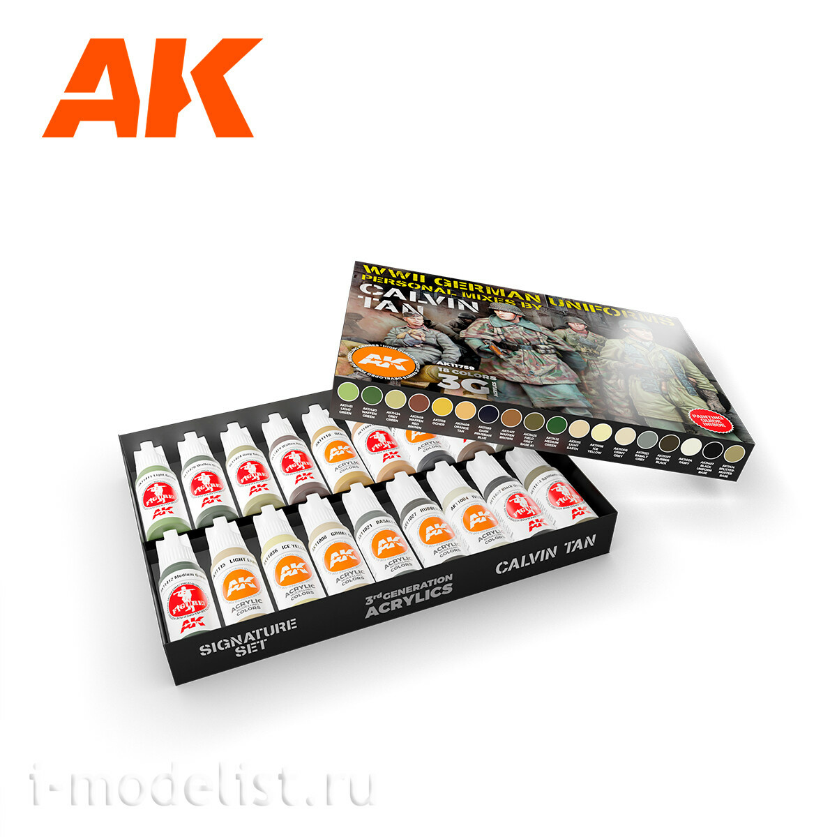 AK11759 AK Interactive Set of acrylic paints 