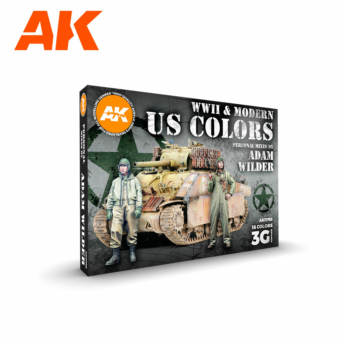 AK11763 AK Interactive Set of acrylic paints 