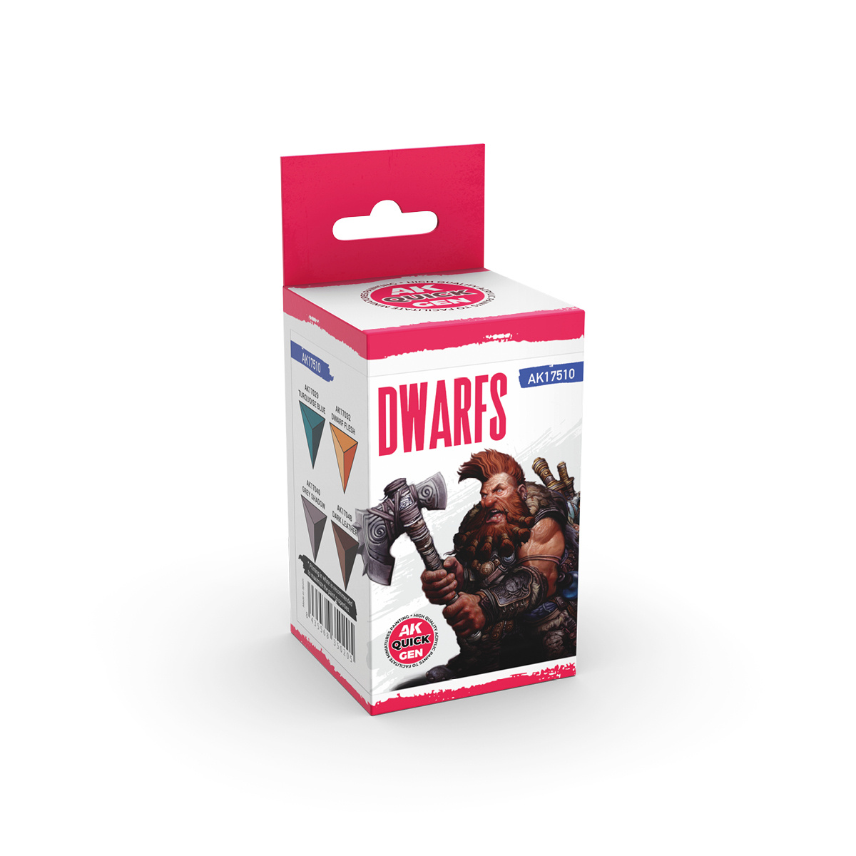 AK17510 AK Interactive Набор красок QUICK GEN - Карлики / DWARFS