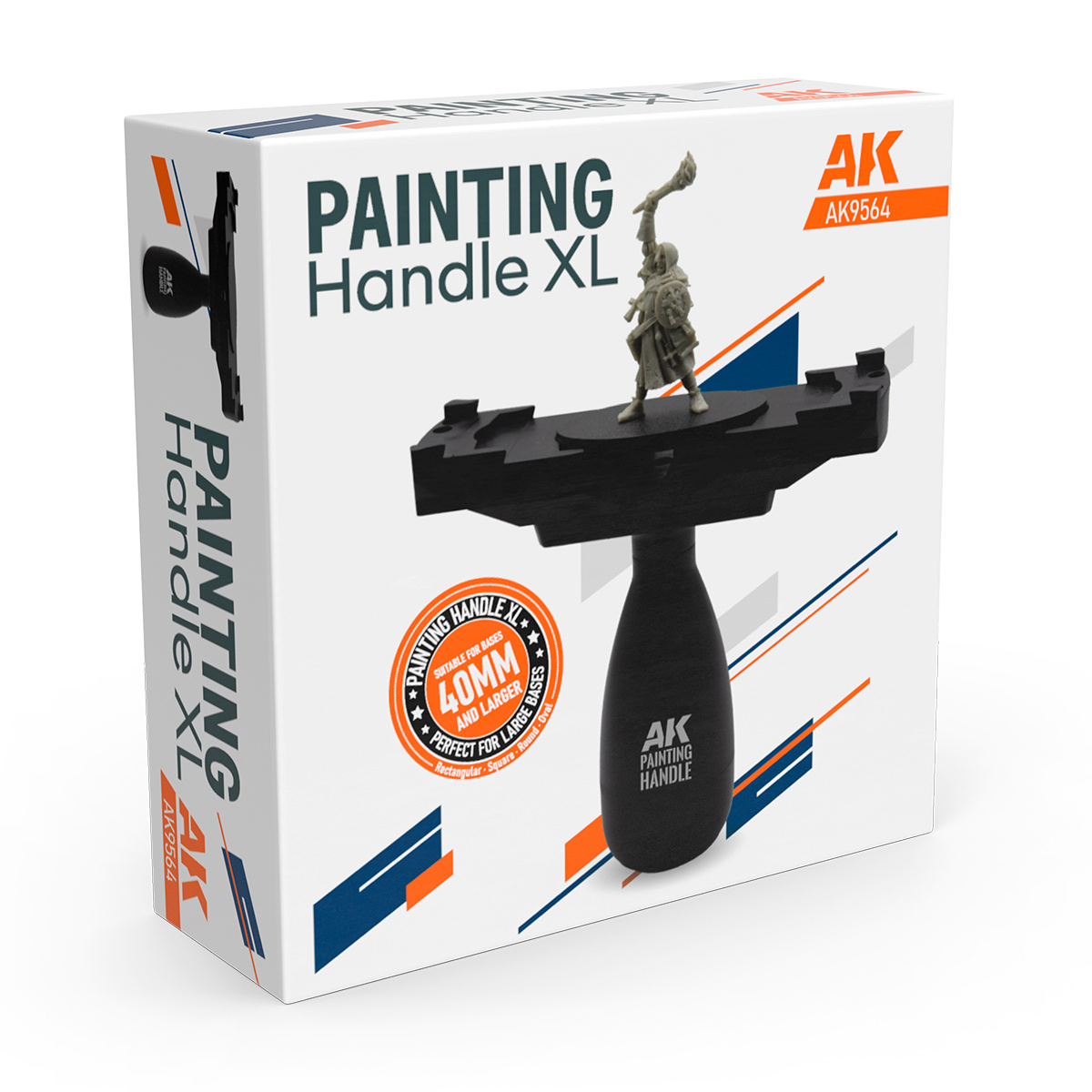 AK9564 AK Interactive Держатель для окрашивания миниатюр XL / Painting Handle XL – Mango Para Pintar XL