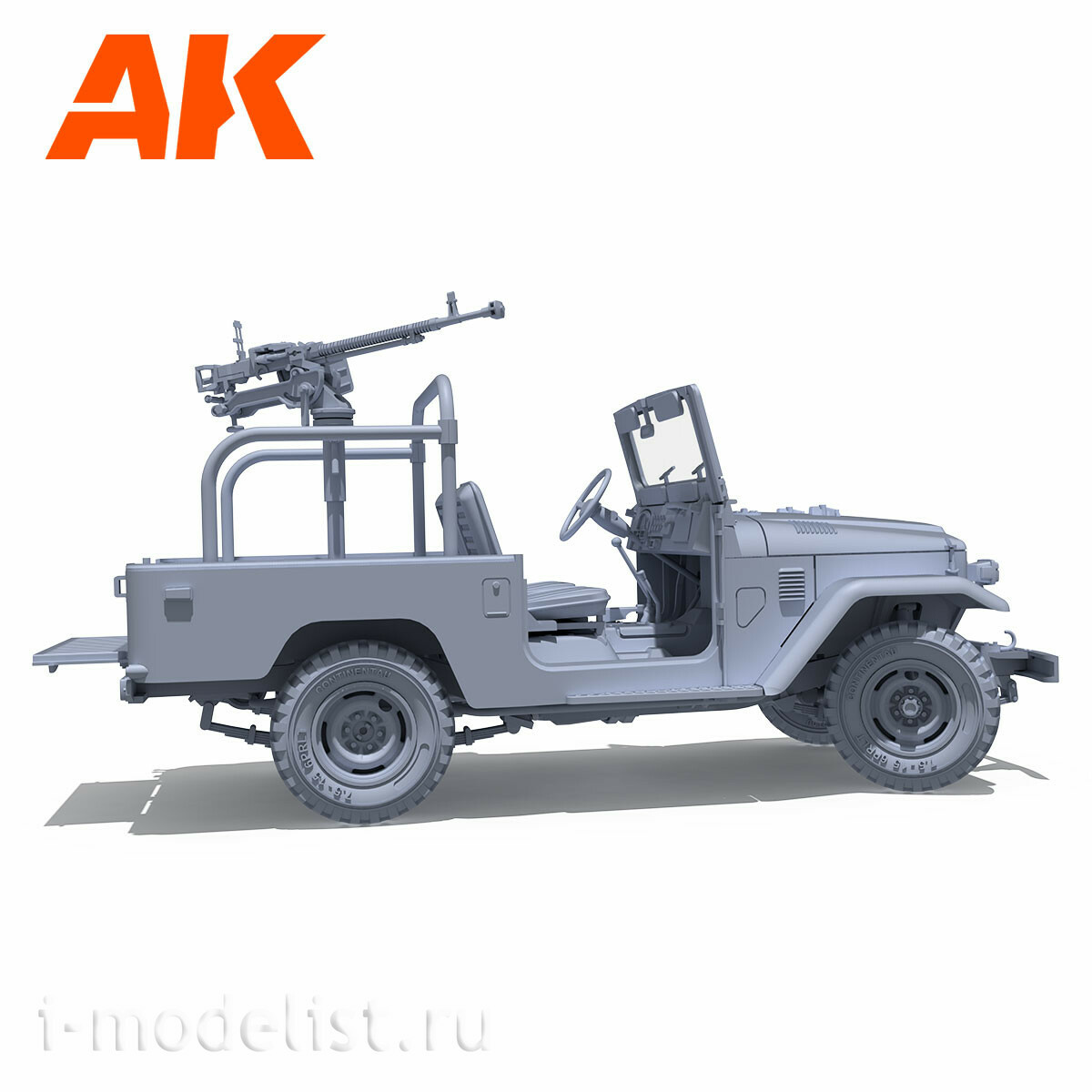 AK35002 AK Interactive 1/35 SUV FJ43 PICKUP with DShKM