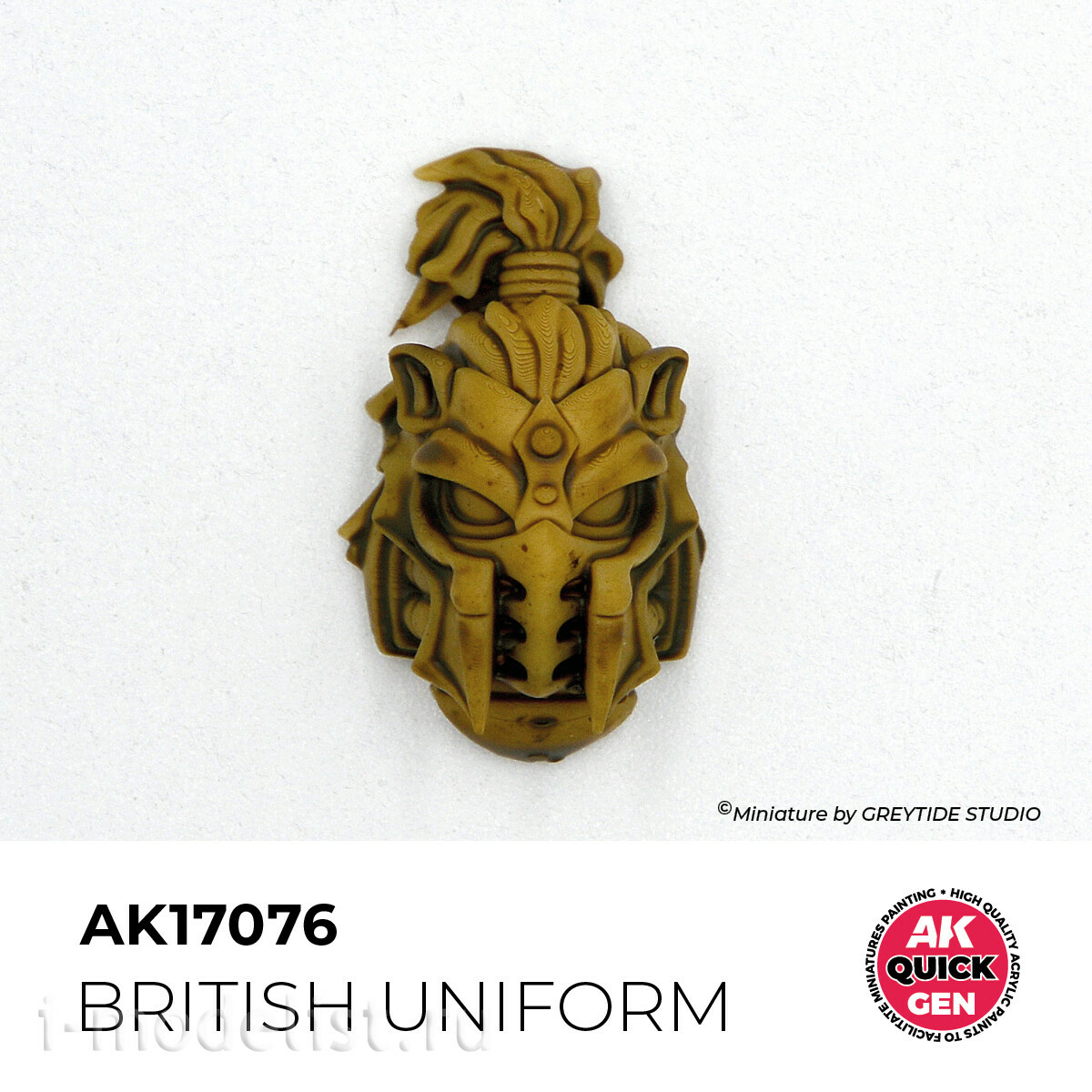 AK17076 AK Interactive Краска акриловая QUICK GEN - Британская униформа / BRITISH UNIFORM